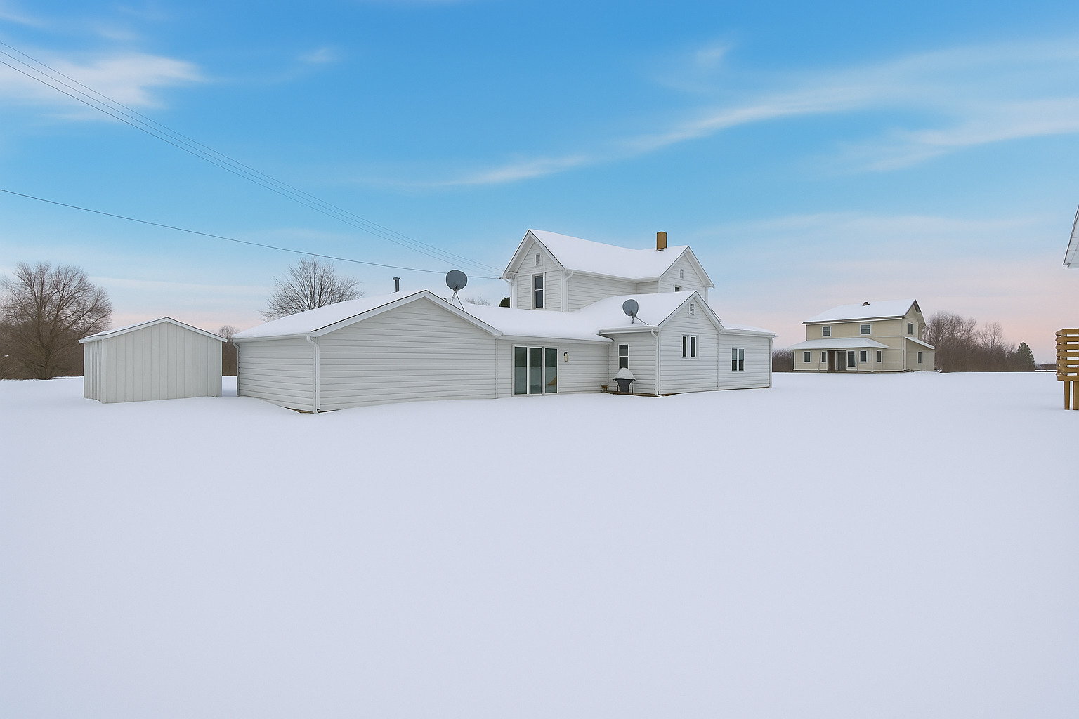 406 West Balsam Street Forreston, IL 61030 - Photo 3 of 36 a view of a house with a yard