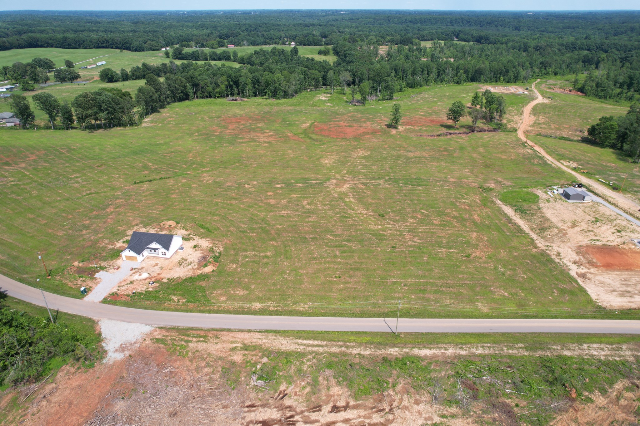 2 Beartown Road Loretto, TN 38469 - Photo 9 of 9 a view of a lake with a yard