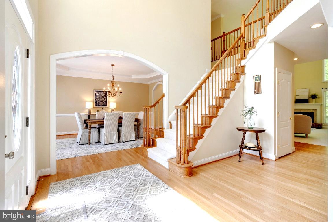 1602 Rabbit Foot Clover Court Annapolis, MD 21401 - Photo 21 of 59 Foyer Archway into Formal Dining Room