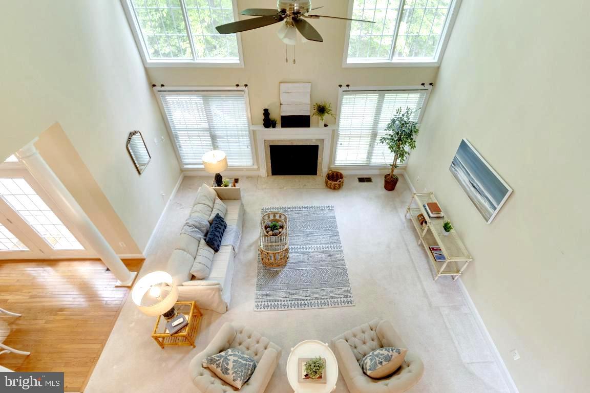 1602 Rabbit Foot Clover Court Annapolis, MD 21401 - Photo 25 of 59 Cathedral Family Area with Fireplace
