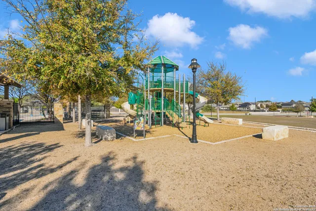 a view of outdoor space with seating