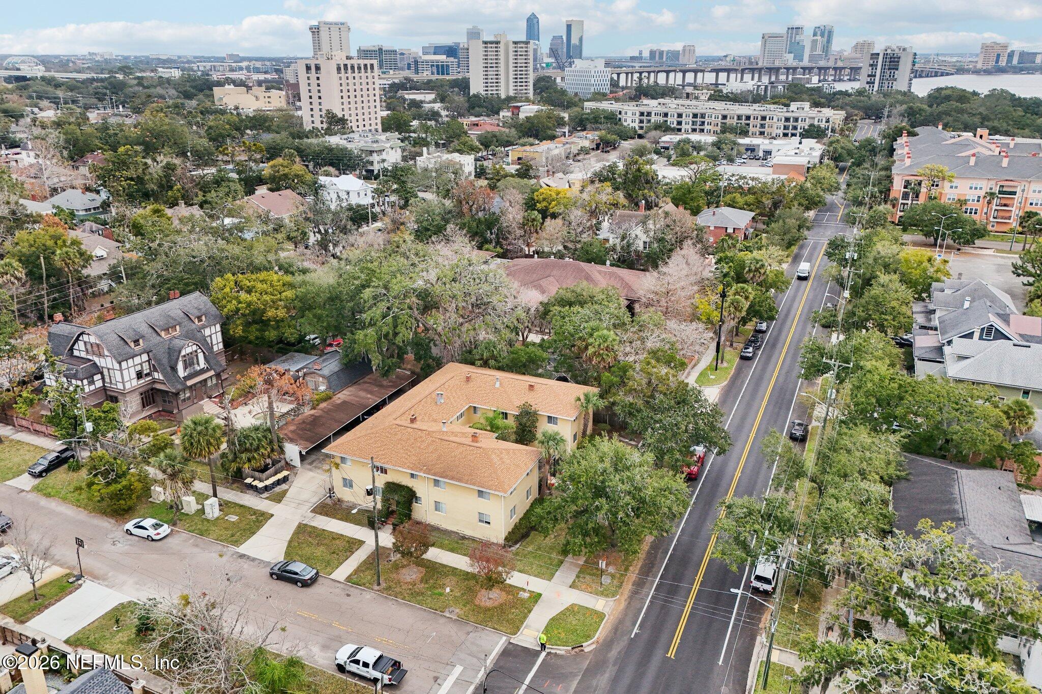 2159 Riverside Avenue, Unit 4 Jacksonville, FL 32204 - Photo 34 of 50 an aerial view of a city