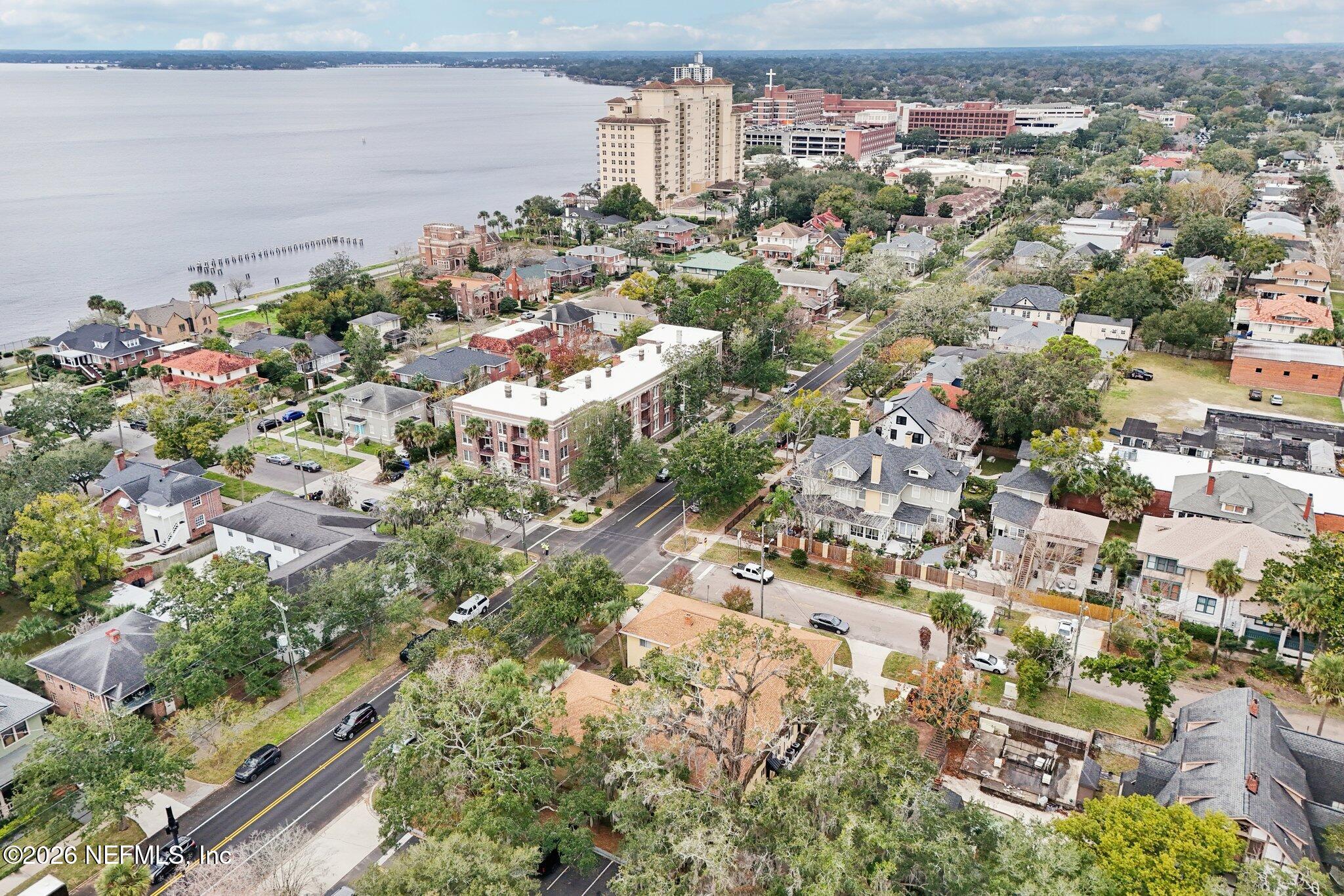 2159 Riverside Avenue, Unit 4 Jacksonville, FL 32204 - Photo 40 of 50 an aerial view of multiple house