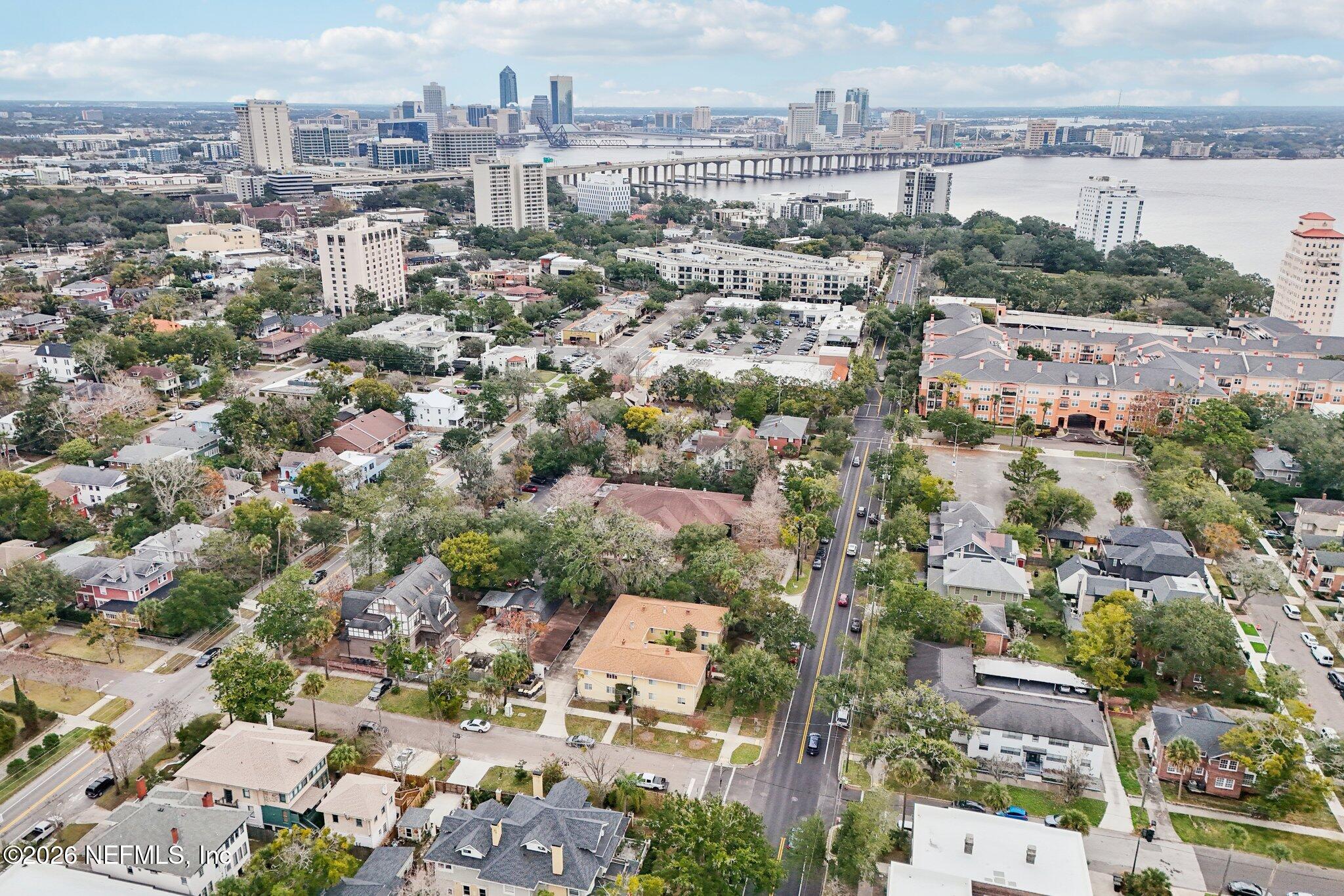 2159 Riverside Avenue, Unit 4 Jacksonville, FL 32204 - Photo 41 of 50 an aerial view of a city