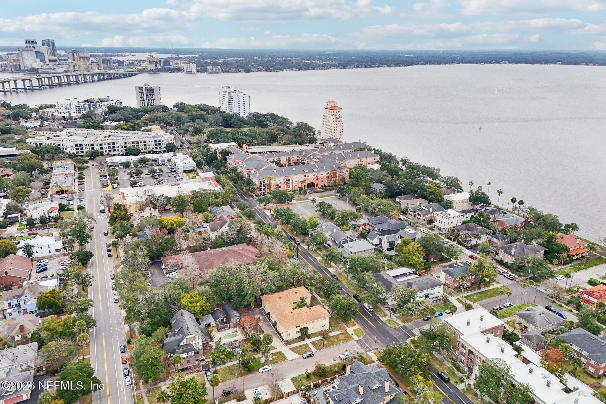 2159 Riverside Avenue, Unit 4 Jacksonville, FL 32204 - Photo 44 of 50 an aerial view of a city
