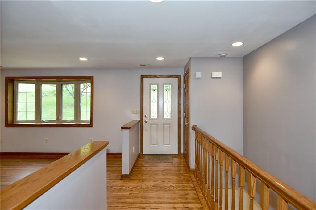 1585 Bellmonte Road Pittsburgh, PA 15237 - Photo 3 of 24 Entry leads to open floor plan - refinished oak hardwood floors, 6 panel solid-wood oak doors and hardwood oak trim throughout home.