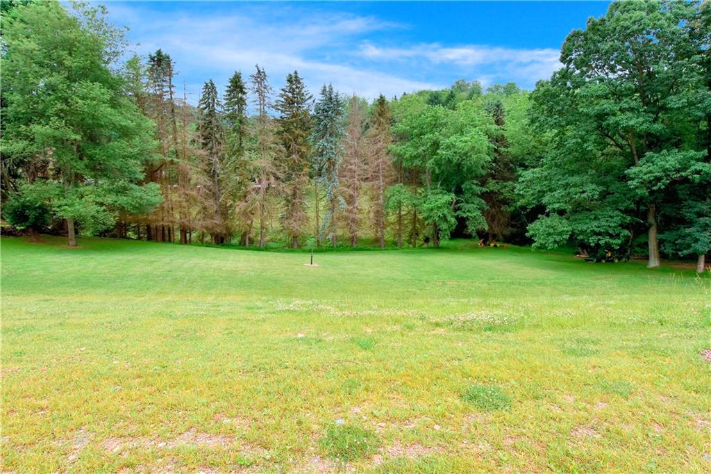 1585 Bellmonte Road Pittsburgh, PA 15237 - Photo 21 of 24 More of the backyard with wooded views, extended by current owner.