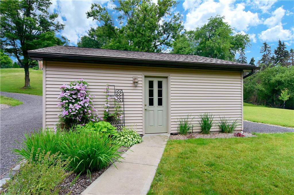 1585 Bellmonte Road Pittsburgh, PA 15237 - Photo 23 of 24 Side entry to the garage. Could ultimately be a guest house addition, pre-plumbed for bath.