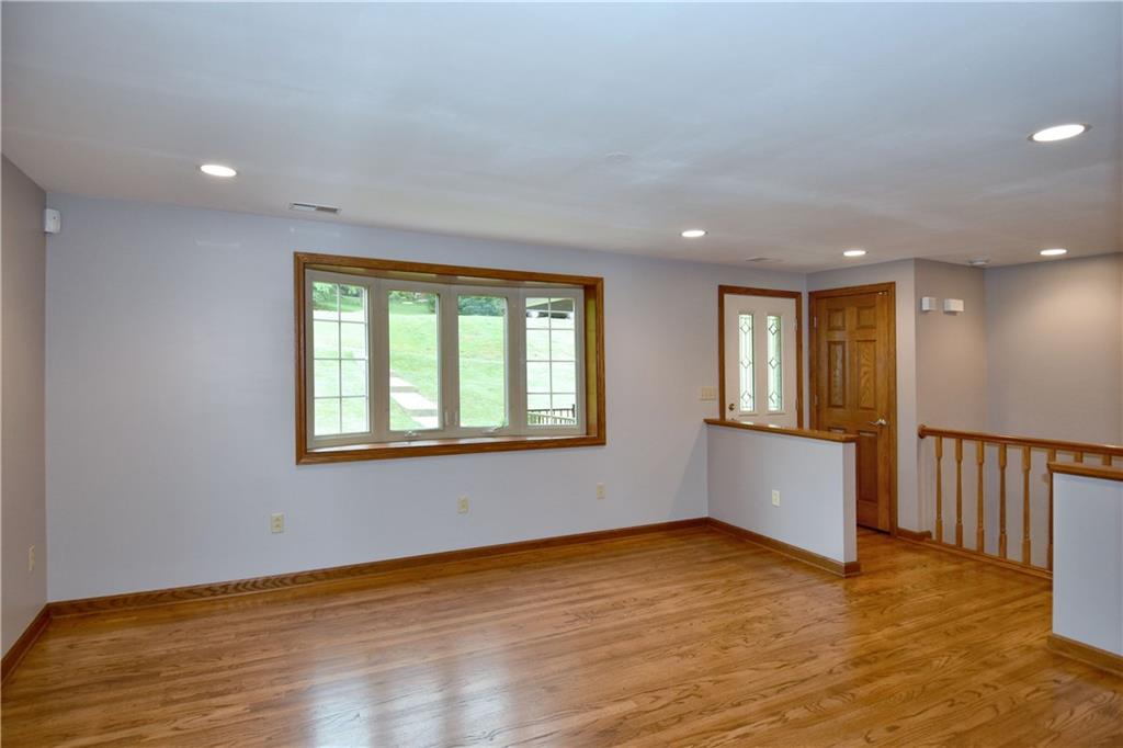 1585 Bellmonte Road Pittsburgh, PA 15237 - Photo 4 of 24 Living/Dining Room combo - all new recessed lighting and central vac.