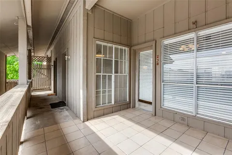 a view of a entryway door front of house