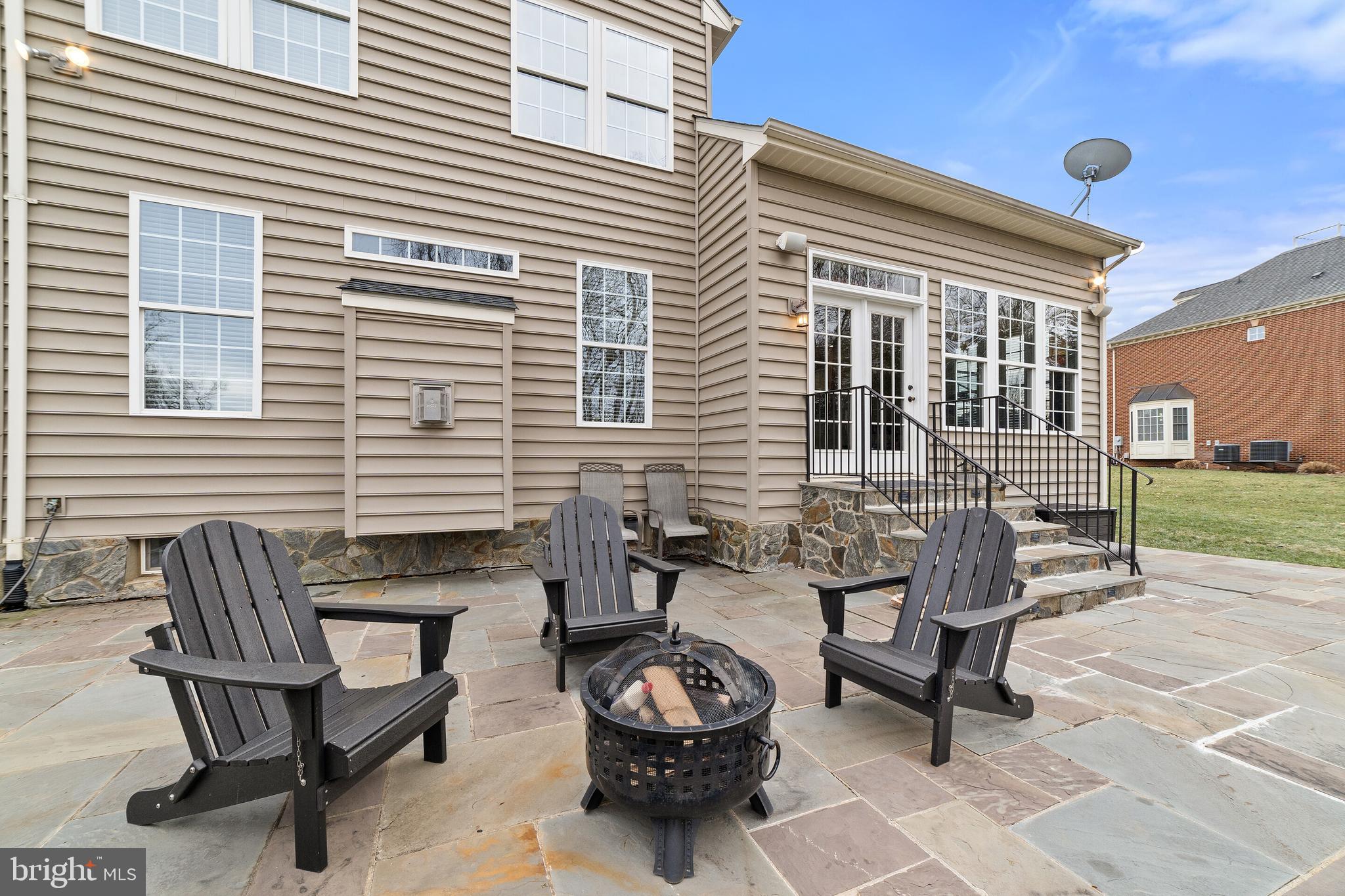 4564 Gates Road Warrenton, VA 20187 - Photo 38 of 39 Fire pit back patio