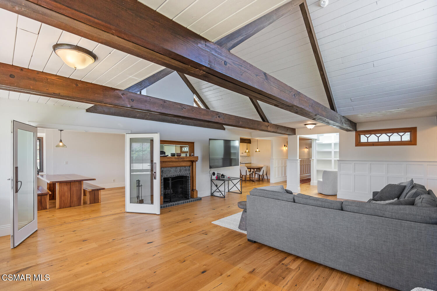 11316 Barranca Road Camarillo, CA 93012 - Photo 10 of 44 a living room with furniture and a fireplace