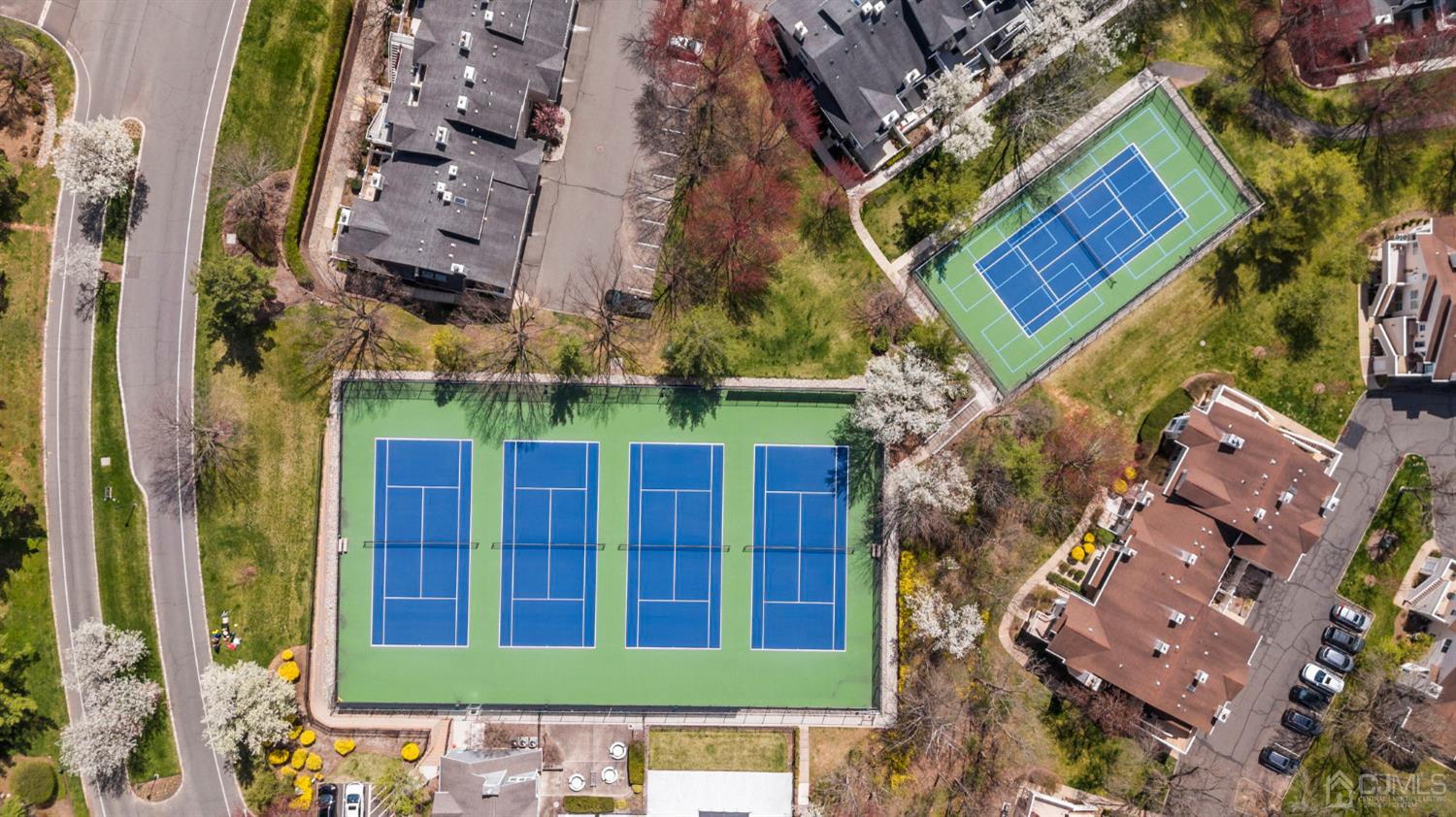 17 Bentley Court Bedminster, NJ 07921 - Photo 34 of 44 an aerial view of a house