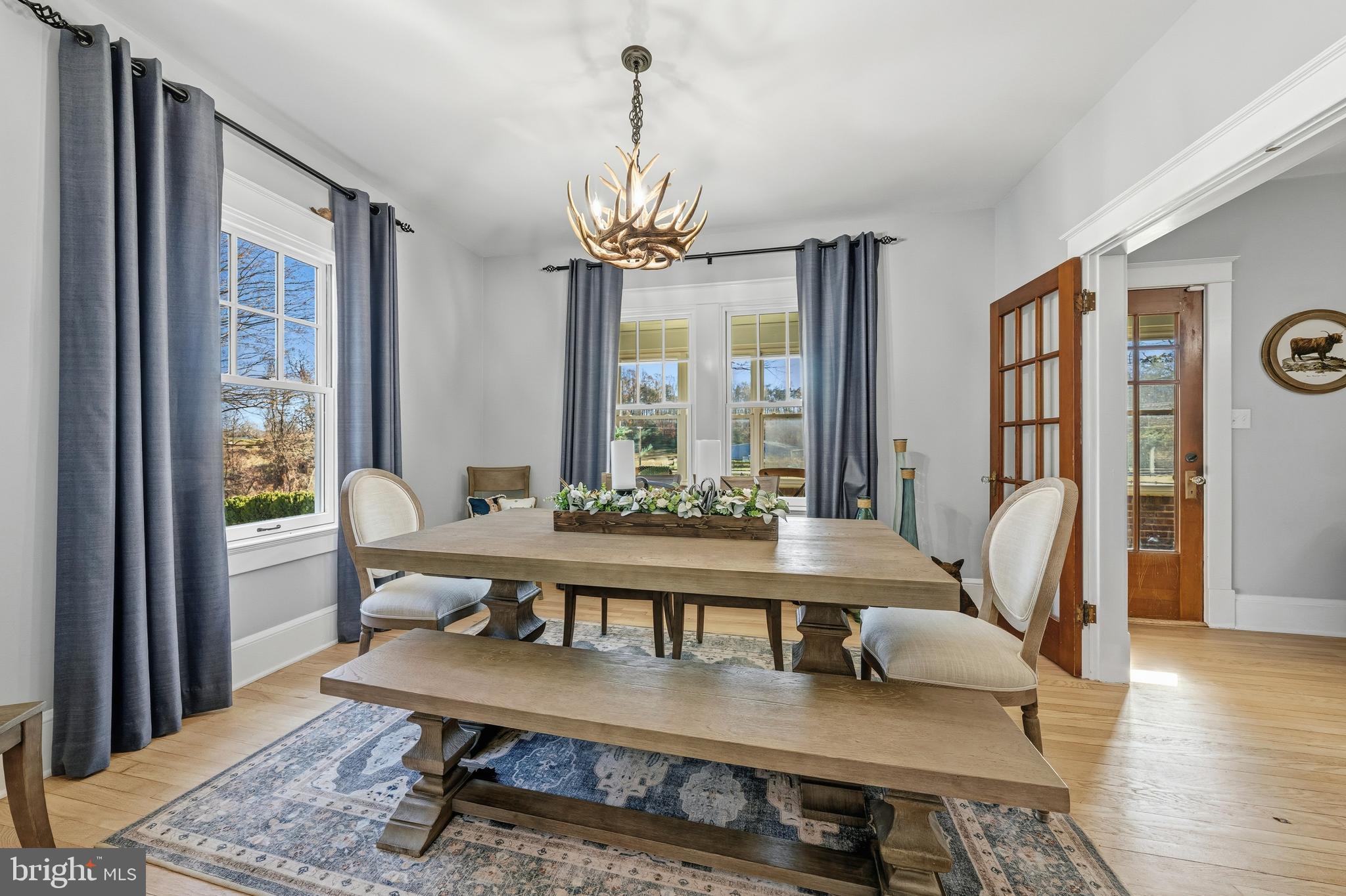 19209 Croom Road Brandywine, MD 20613 - Photo 27 of 95 a view of a dining room with furniture window and wooden floor