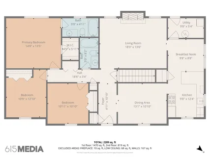 $549,900 | 1321 Branchside Court, Thompson's Station, TN 37179