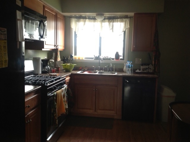 10433 Dearlove Road, Unit 5 Glenview, IL 60025 - Photo 5 of 10 a kitchen with a sink stove and cabinets