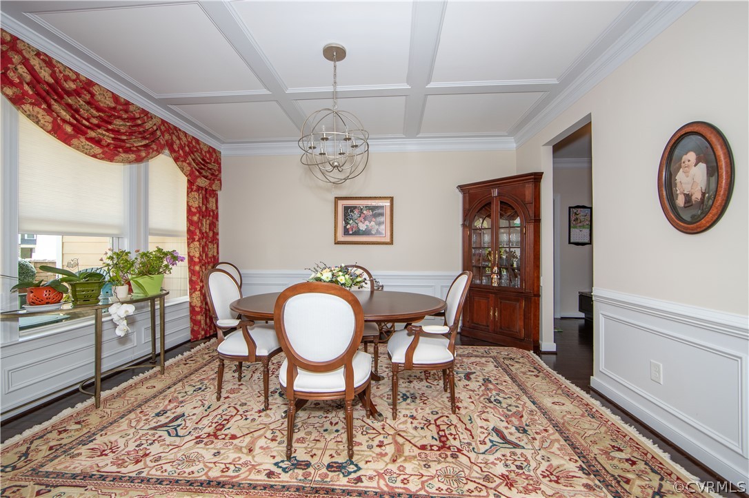 163 Button Bush Road Richmond, VA 23238 - Photo 6 of 46 a view of a dining room with furniture