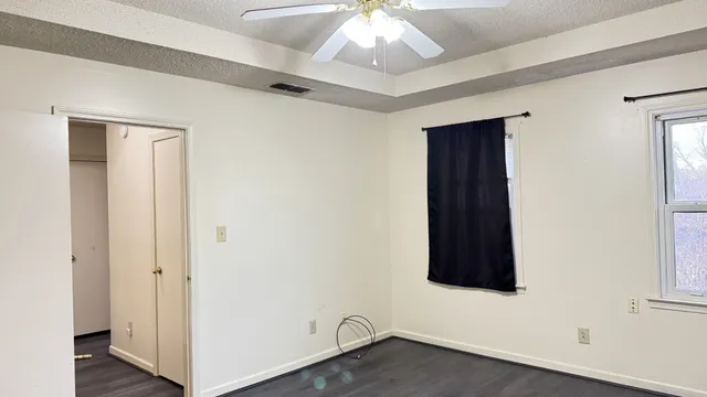 wooden floor in an empty room