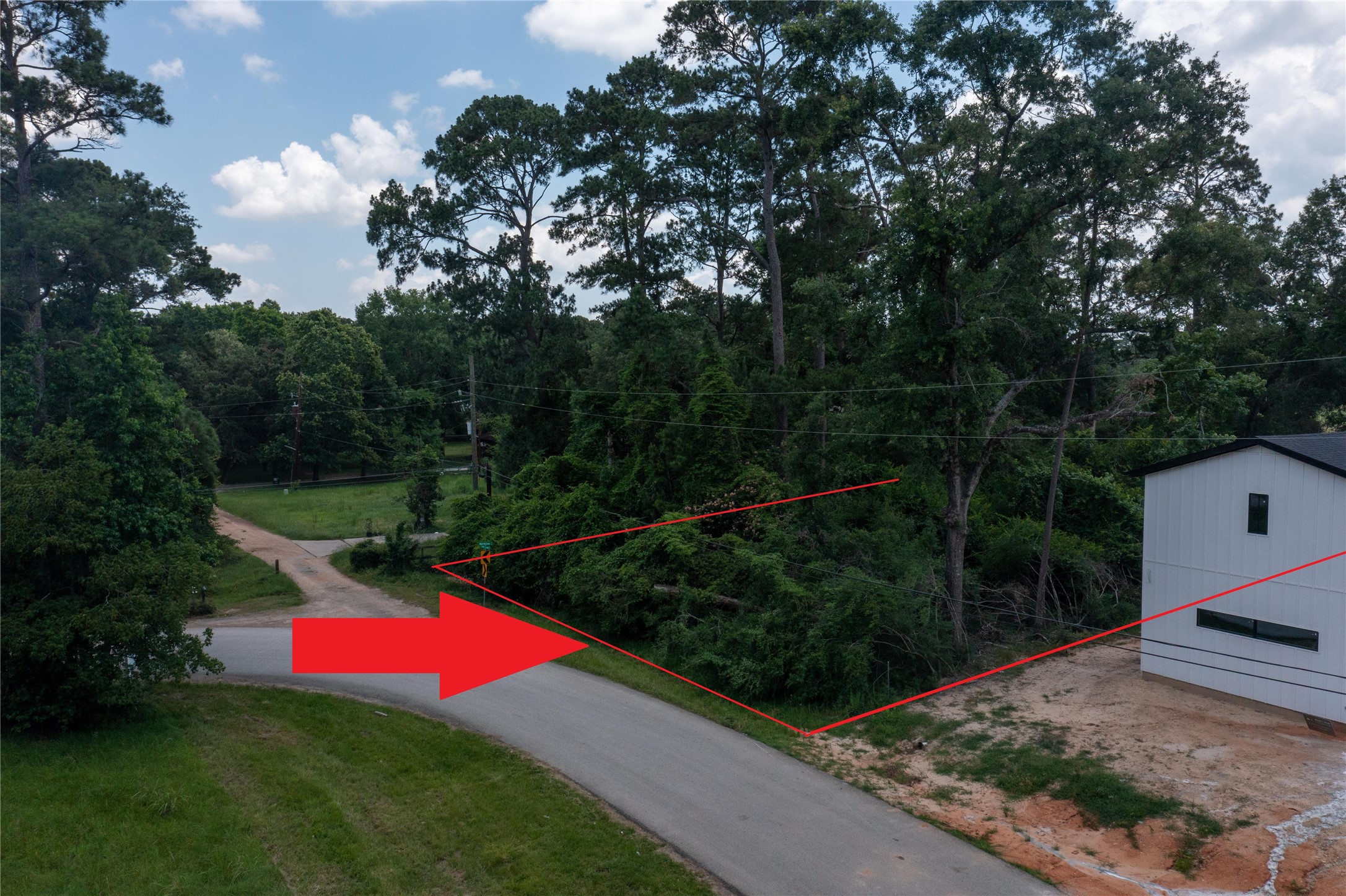a view of swimming pool with a yard