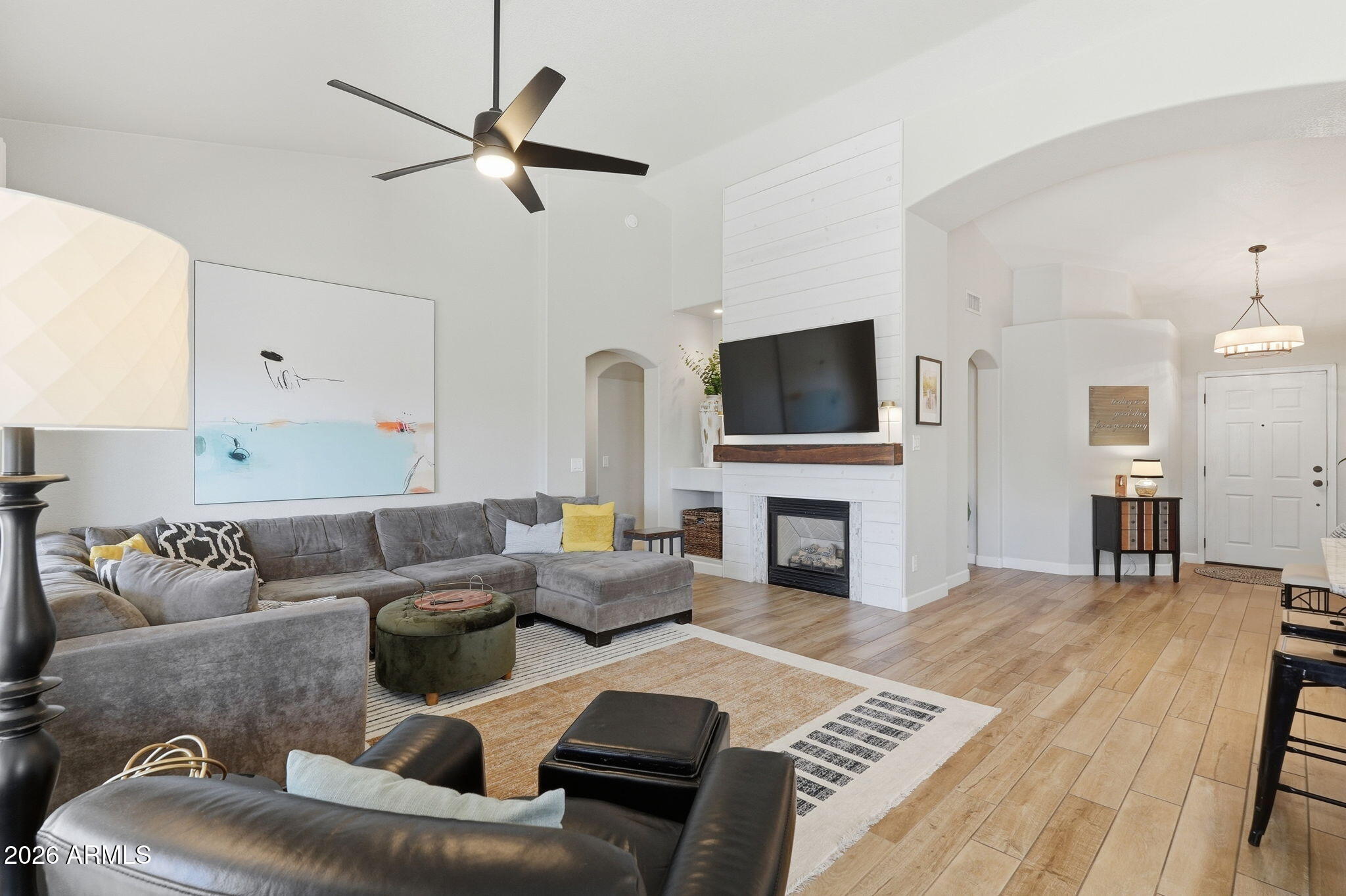 3271 East Santa Fe Lane Gilbert, AZ 85297 - Photo 9 of 39 FIREPLACE