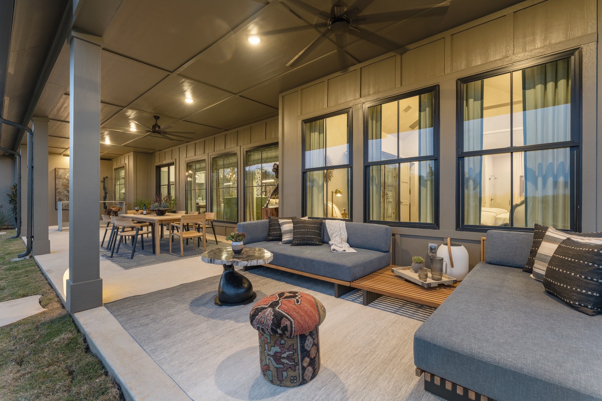 114 Turney Trace Round Top, TX 78954 - Photo 40 of 44 a living room with furniture and a table