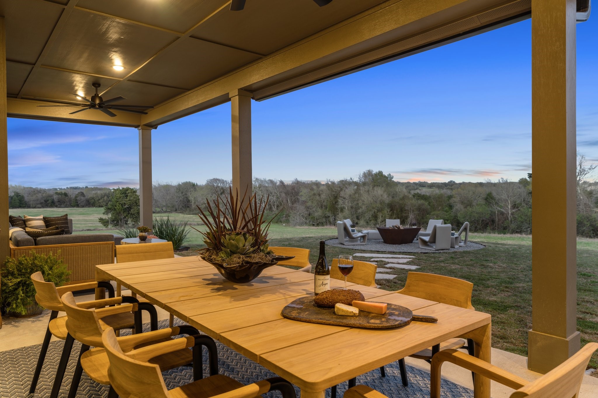 114 Turney Trace Round Top, TX 78954 - Photo 41 of 44 a view of a patio with swimming pool