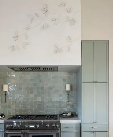 an outdoor space with granite countertop