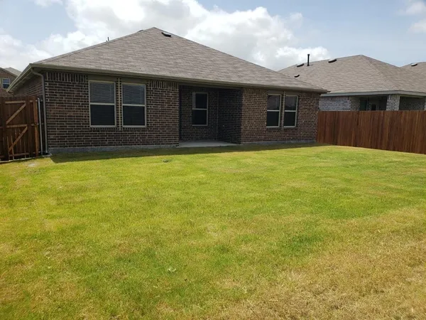 a house with a outdoor space