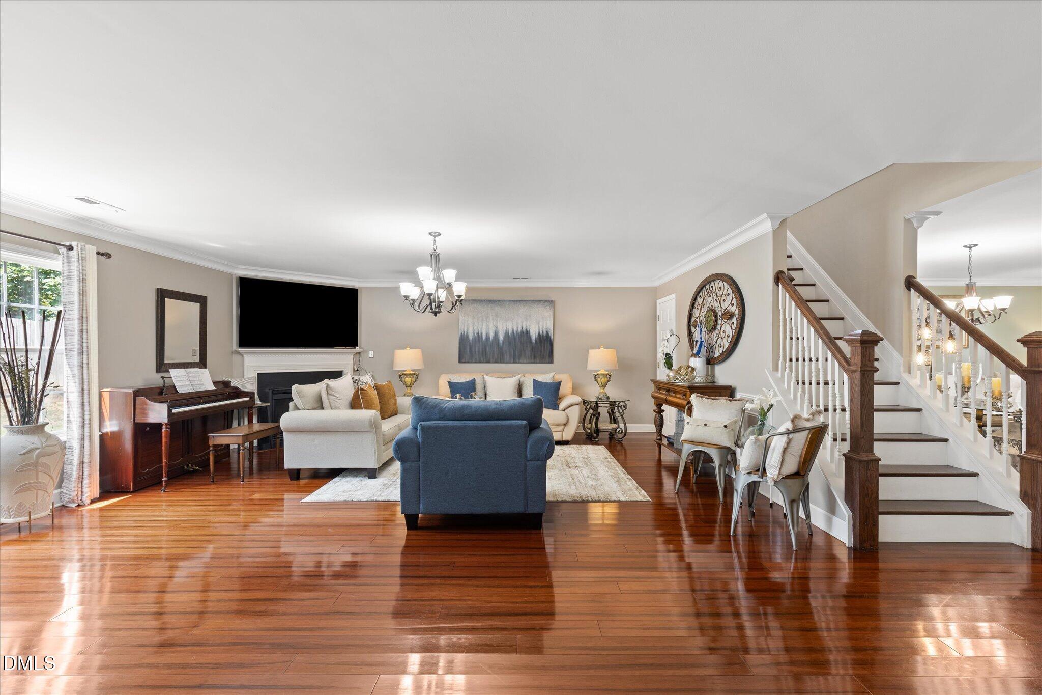 5304 Seaspray Lane Raleigh, NC 27610 - Photo 7 of 45 LIVING ROOM
