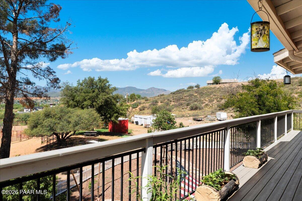 14020 East Ridge Way Dewey, AZ 86327 - Photo 28 of 47 Deck View