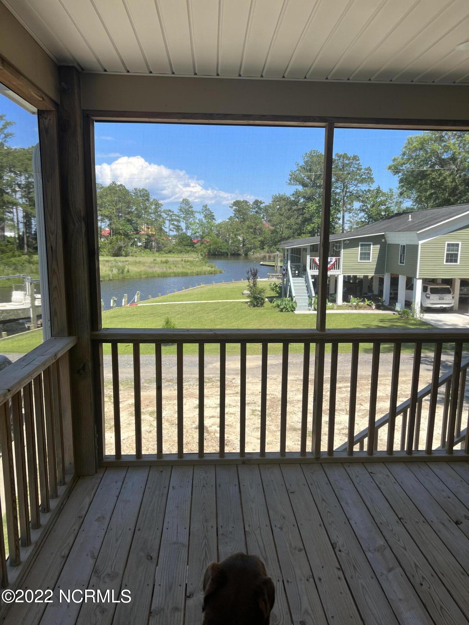 178 Hideaway Road Belhaven, NC 27810 - Photo 3 of 23 FRONT VIEW FROM PORCH