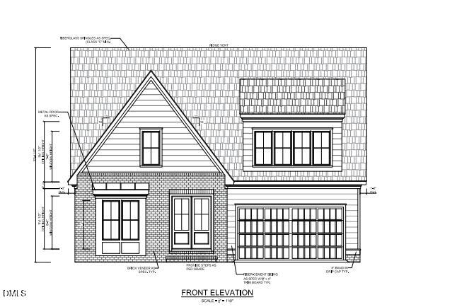 761 West Holly Springs Road Holly Springs, NC 27540 - Photo 2 of 61 Front Elevation - Mason