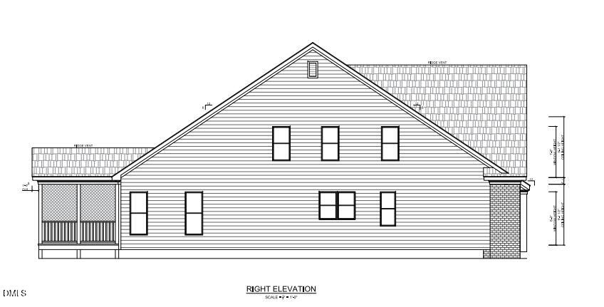 761 West Holly Springs Road Holly Springs, NC 27540 - Photo 5 of 61 Right Elevation - Mason