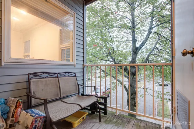 a view of a chairs in balcony
