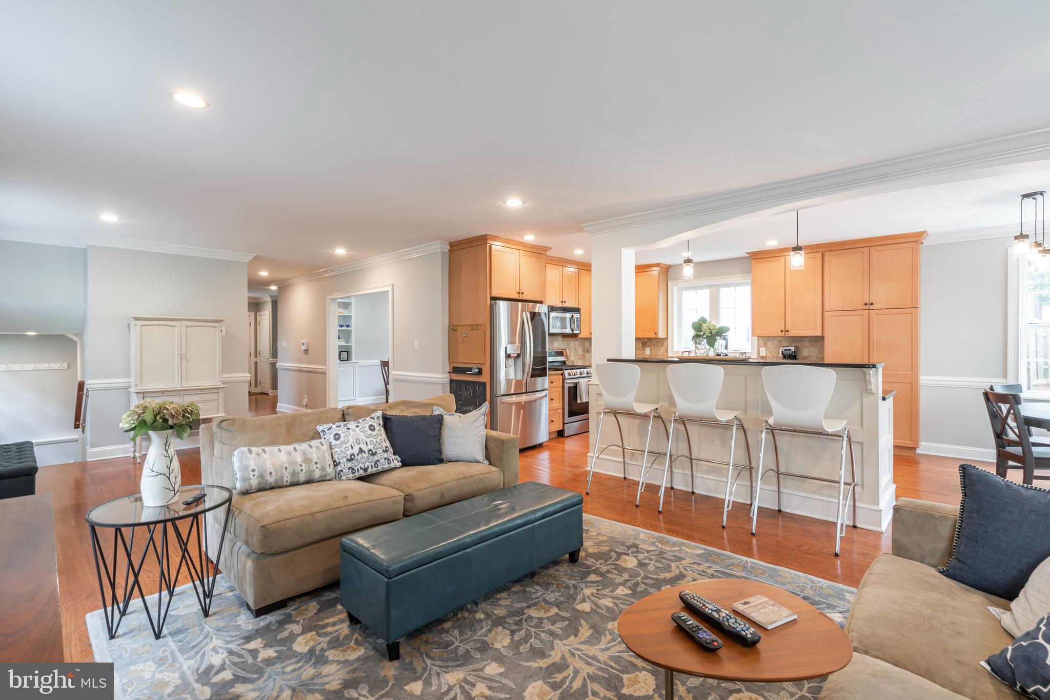 230 Valley Road Merion Station, PA 19066 - Photo 12 of 47 Living Room Off The Kitchen