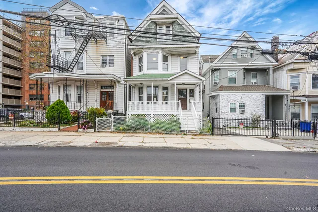 a view of a building with a outdoor space