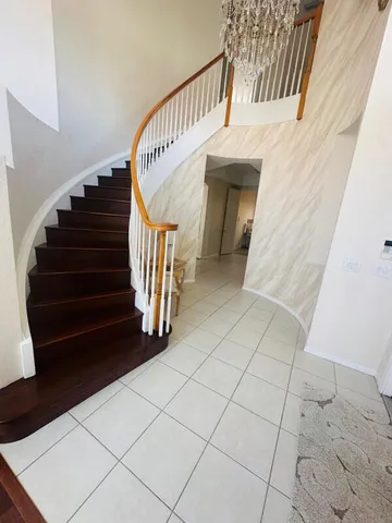 a view of entryway with a front door