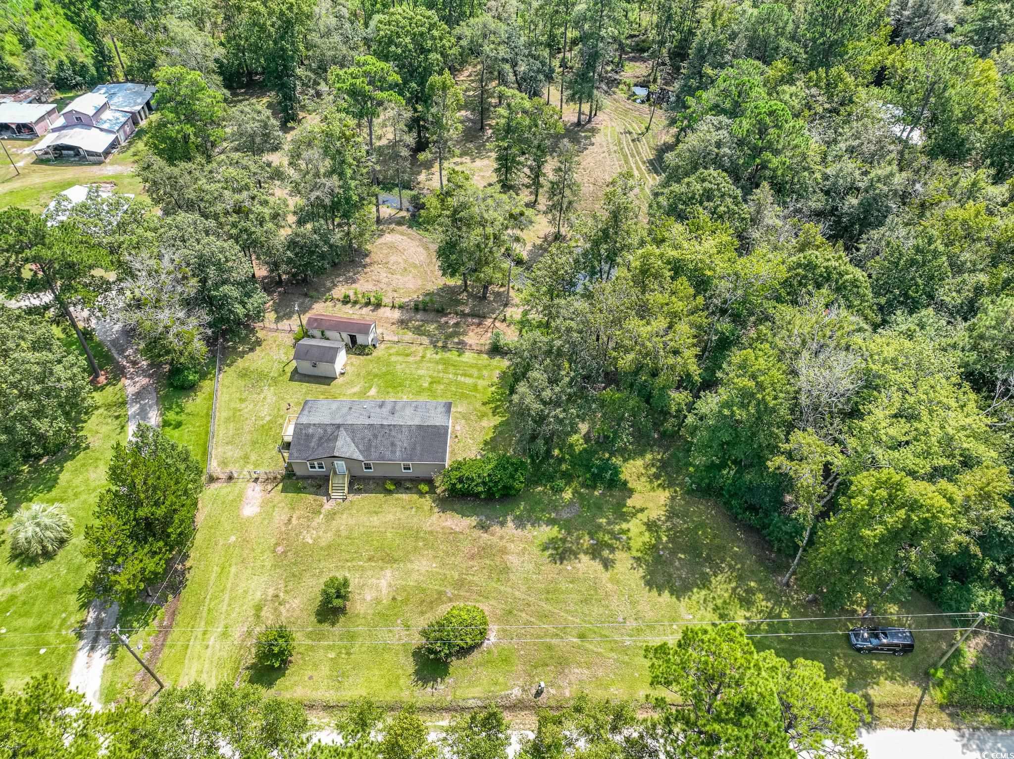2150 Hazel Road Conway, SC 29526 - Photo 2 of 28 Drone / aerial view featuring a rural view