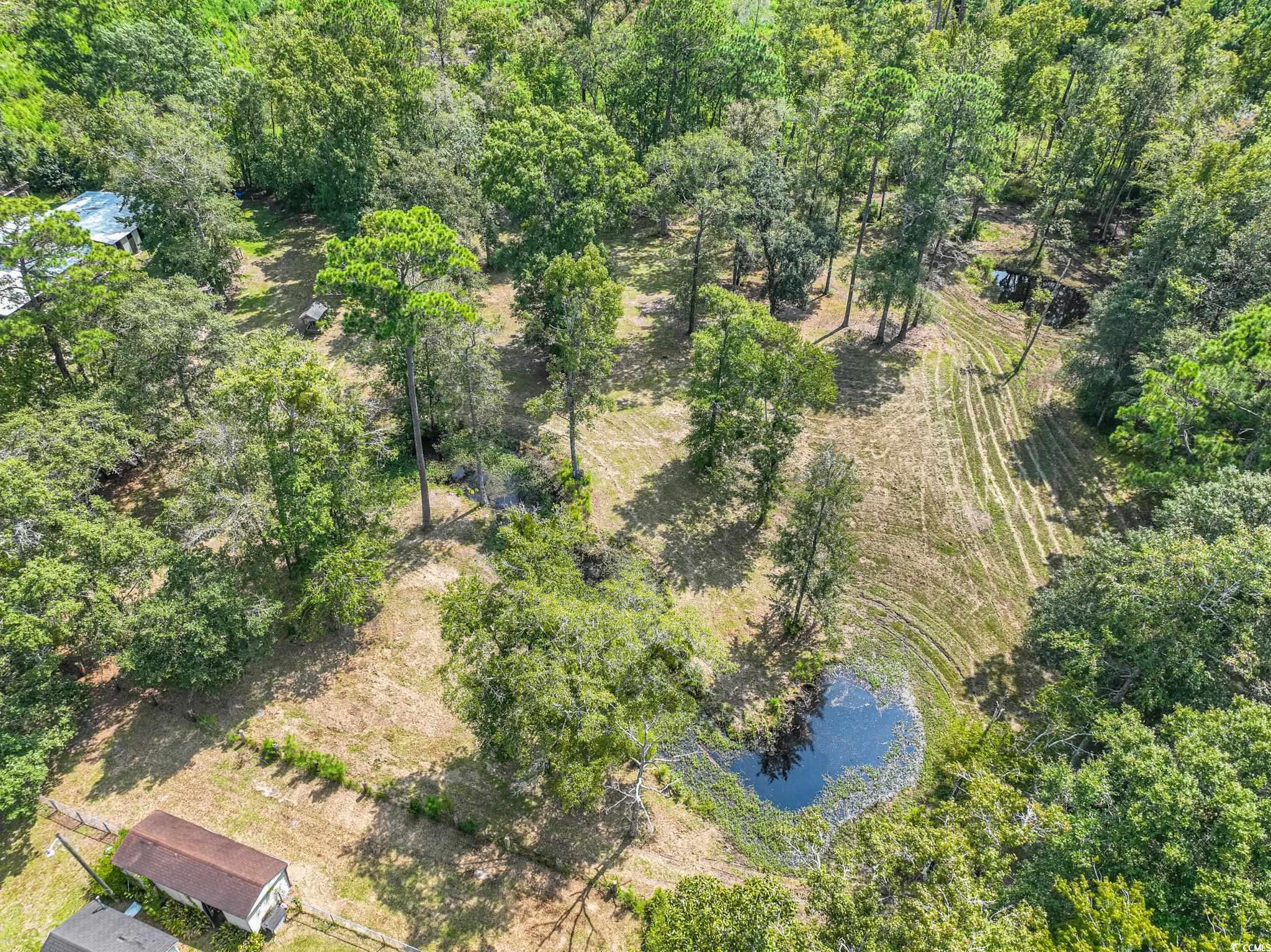 2150 Hazel Road Conway, SC 29526 - Photo 3 of 28 Bird's eye view with a water view and a rural view