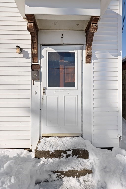 5 Temple Street Lawrence, MA 01843 - Photo 7 of 17 a view of a entryway door of the house