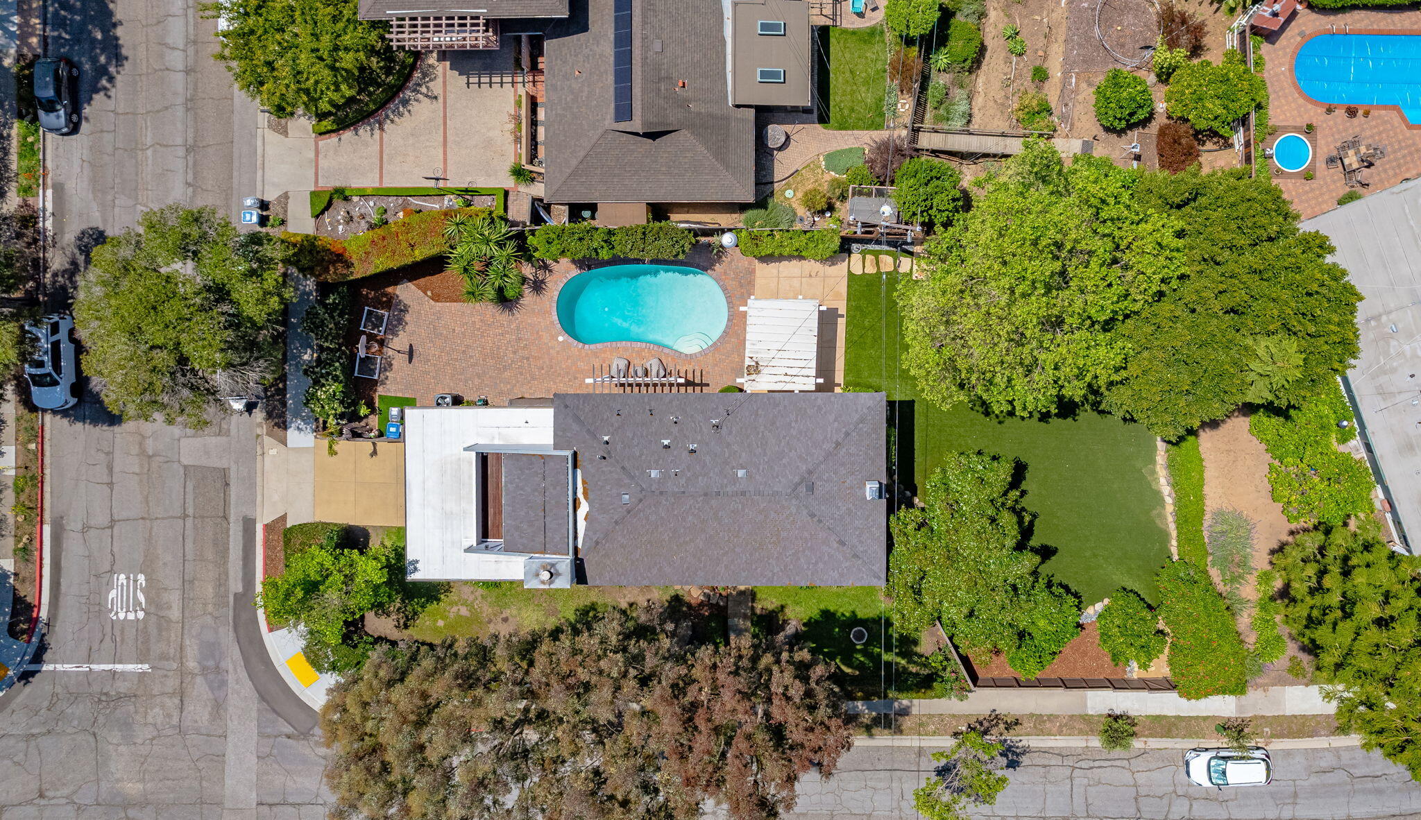 809 Willowglen Road Santa Barbara, CA 93105 - Photo 3 of 50 an aerial view of a house