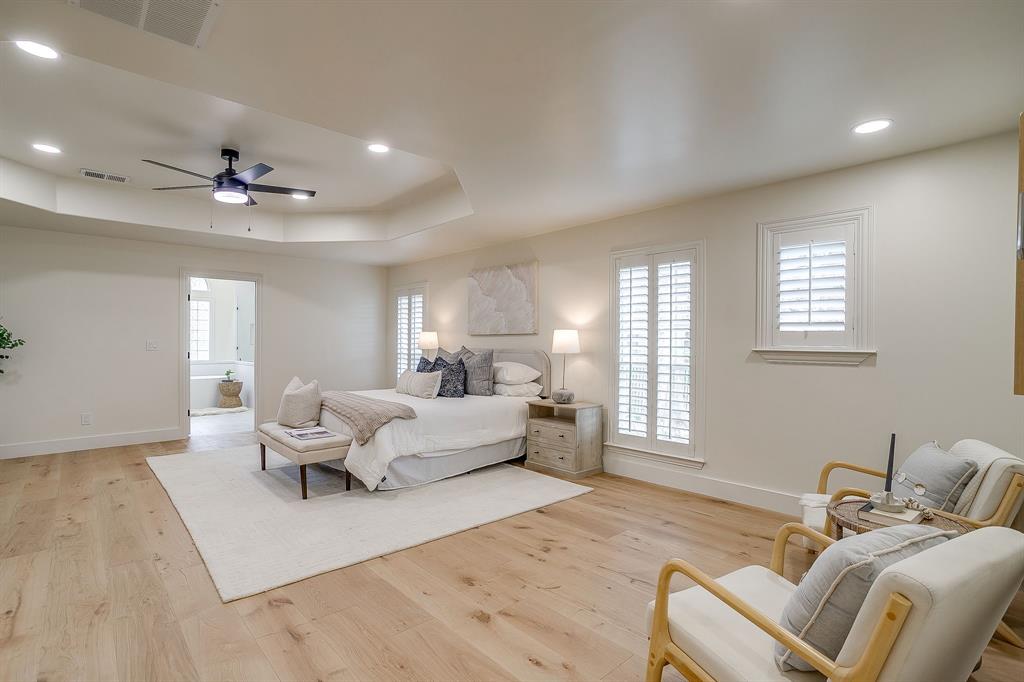 1432 Mount Gilead Road Keller, TX 76262 - Photo 17 of 40 a living room with furniture and a ceiling fan