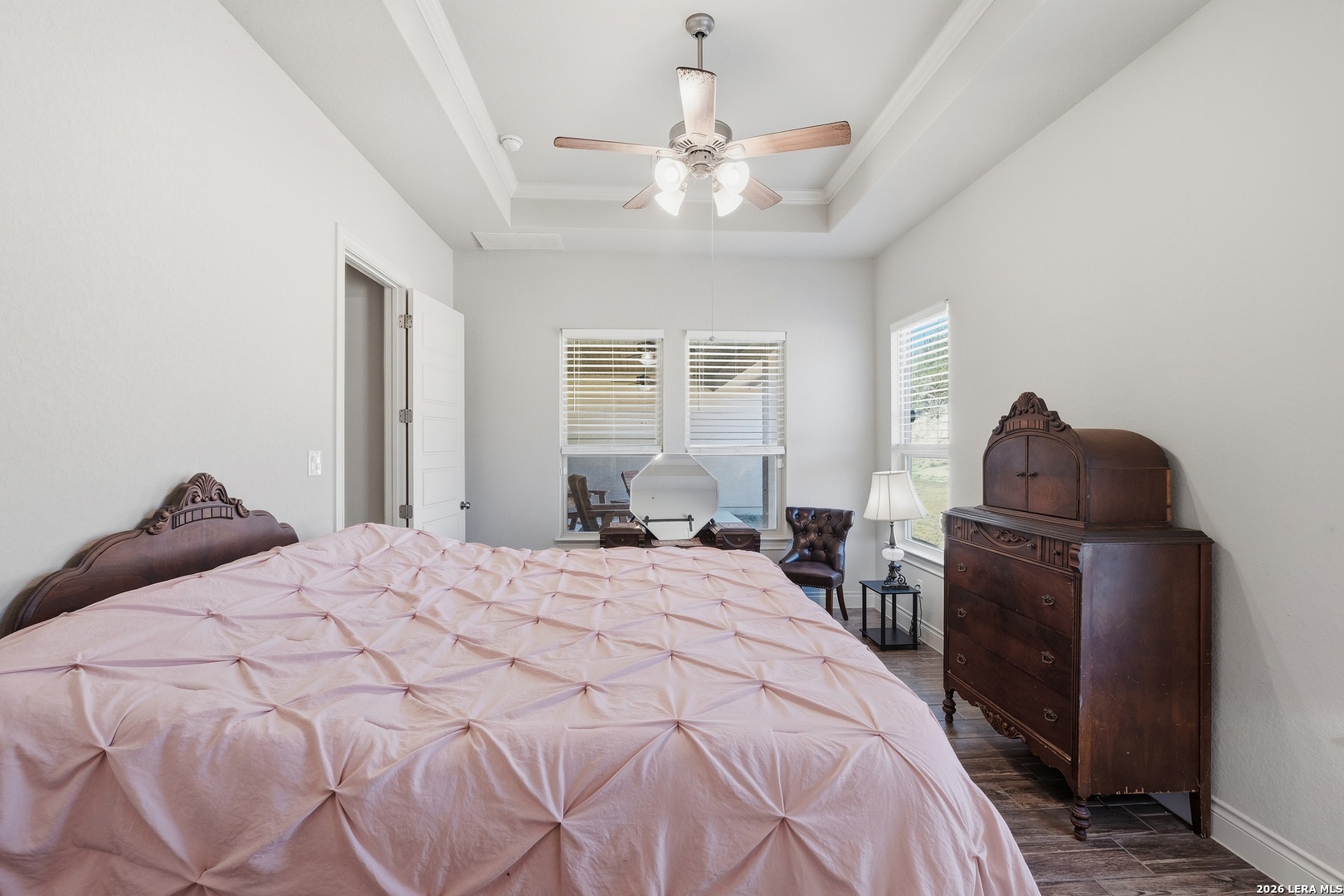 224 Mystic Shores Boulevard Spring Branch, TX 78070 - Photo 15 of 30 a bedroom with a bed and window