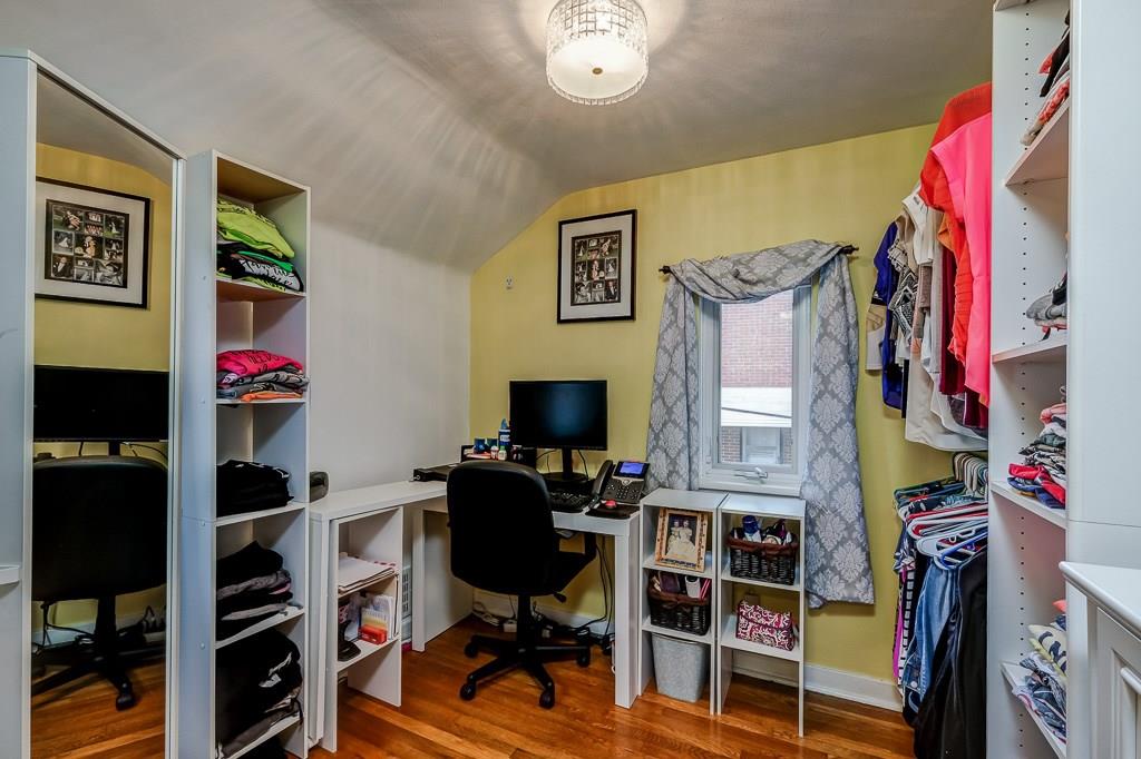 1912 Bower Hill Road Pittsburgh, PA 15243 - Photo 15 of 25 Bedroom 3 | Currently being used as a Home Office and Walk In Closet