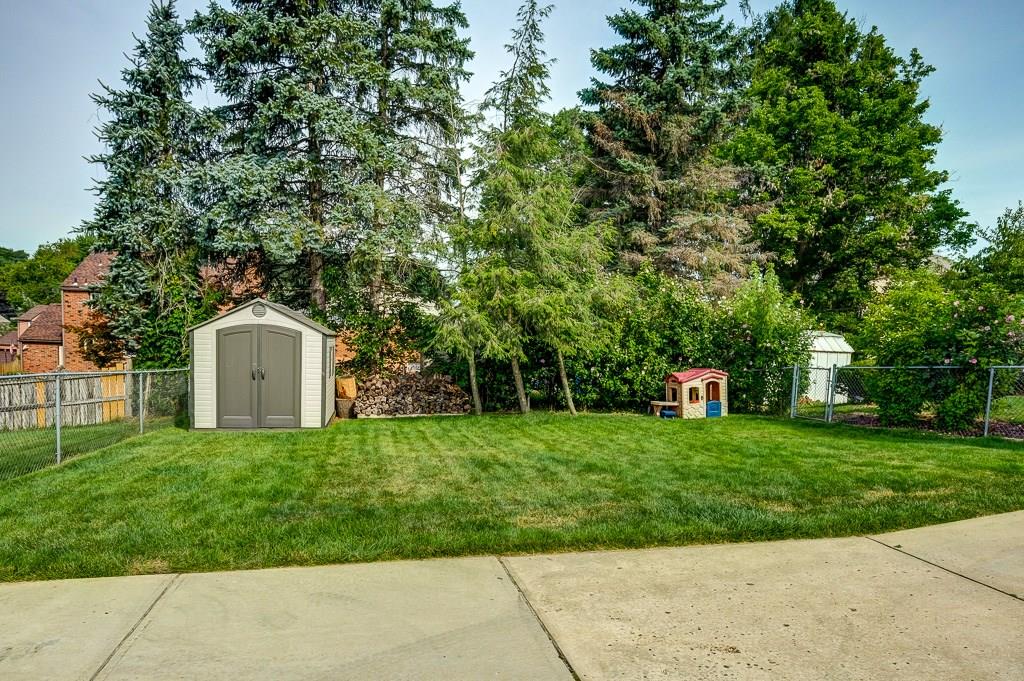 1912 Bower Hill Road Pittsburgh, PA 15243 - Photo 24 of 25 Level Backyard. Shed for extra storage is included.
