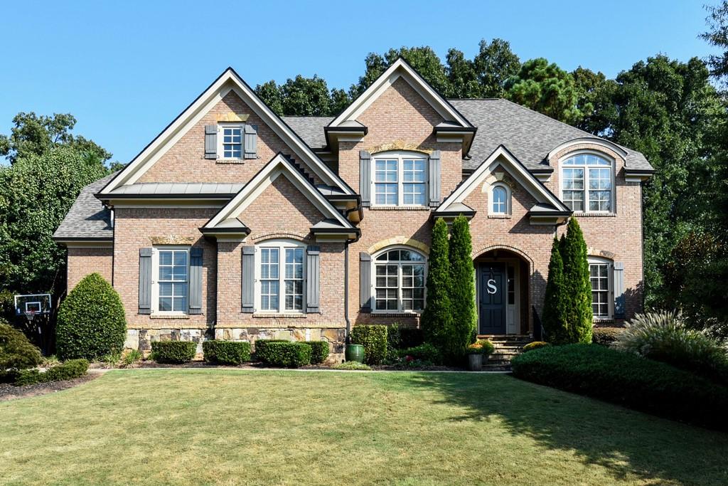 Breathtaking home in a spectacular location in Cumming in the amenity-rich subdivision of Fieldstone Preserve.