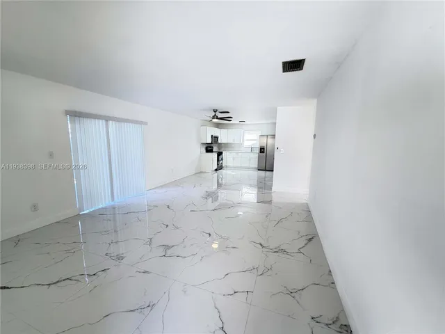 a view of empty room