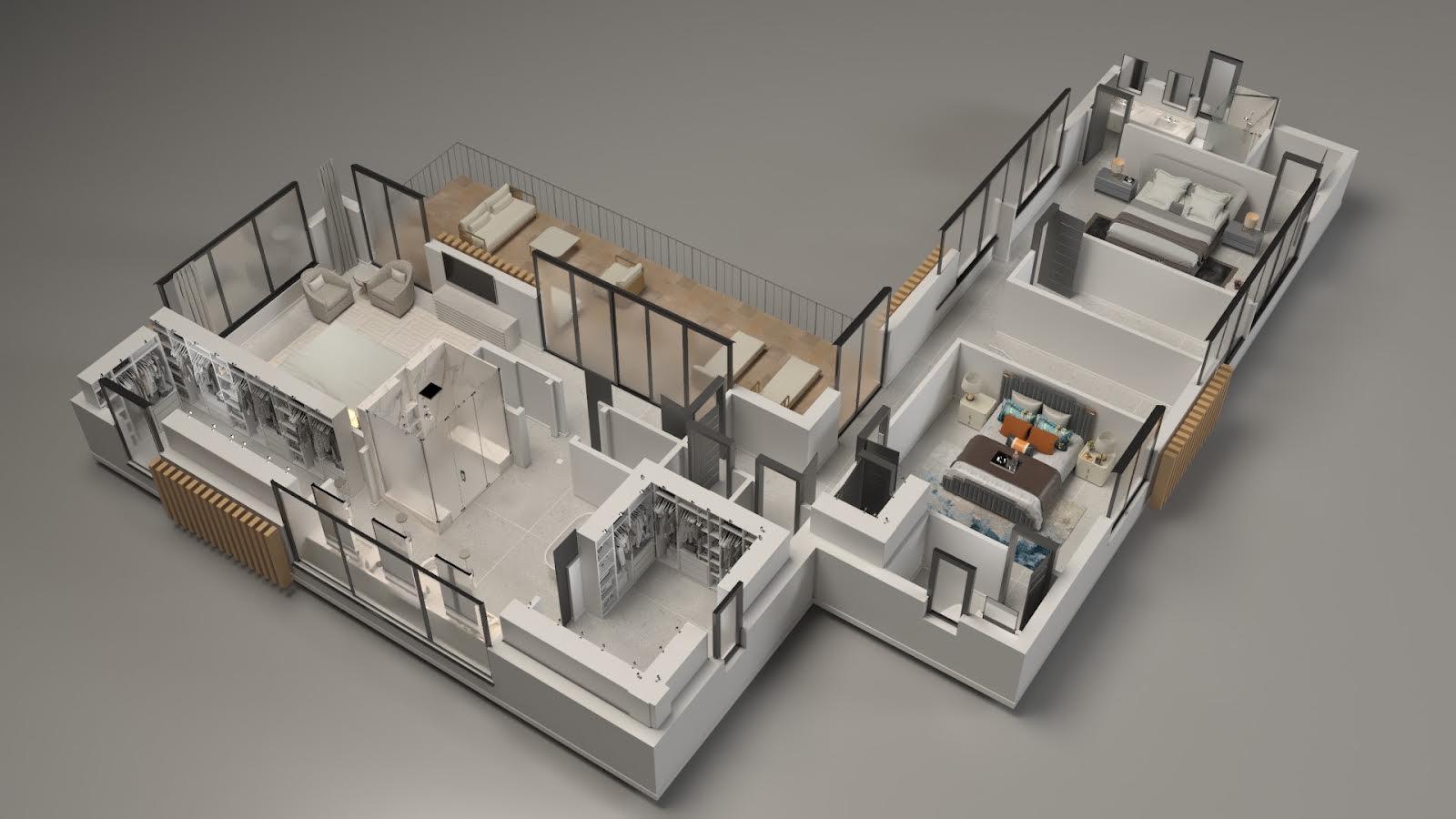 2291 Ibis Isle Road East Palm Beach, FL 33480 - Photo 30 of 32 wooden floor with white walls