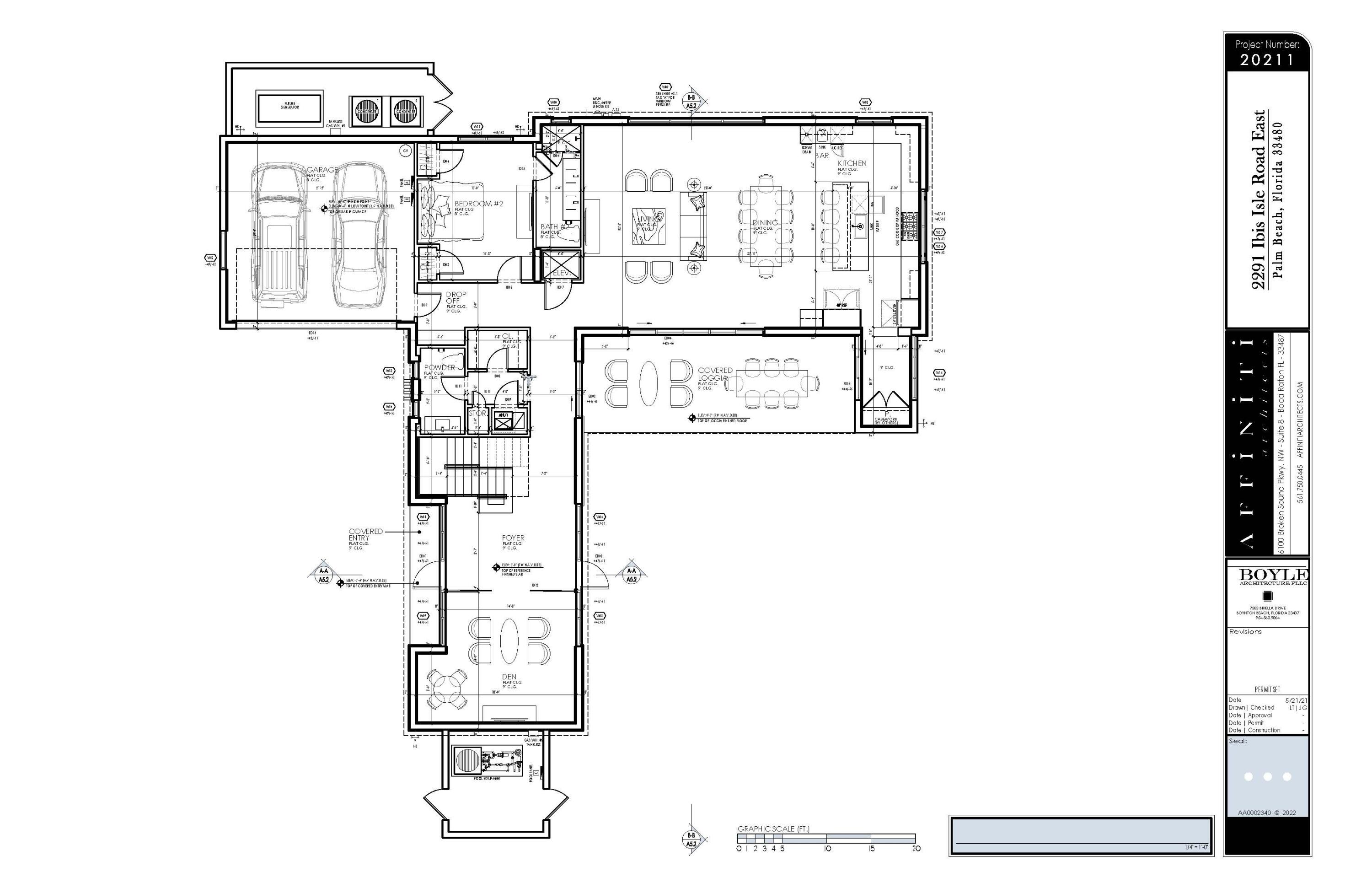 2291 Ibis Isle Road East Palm Beach, FL 33480 - Photo 31 of 32 a picture of a floor plan