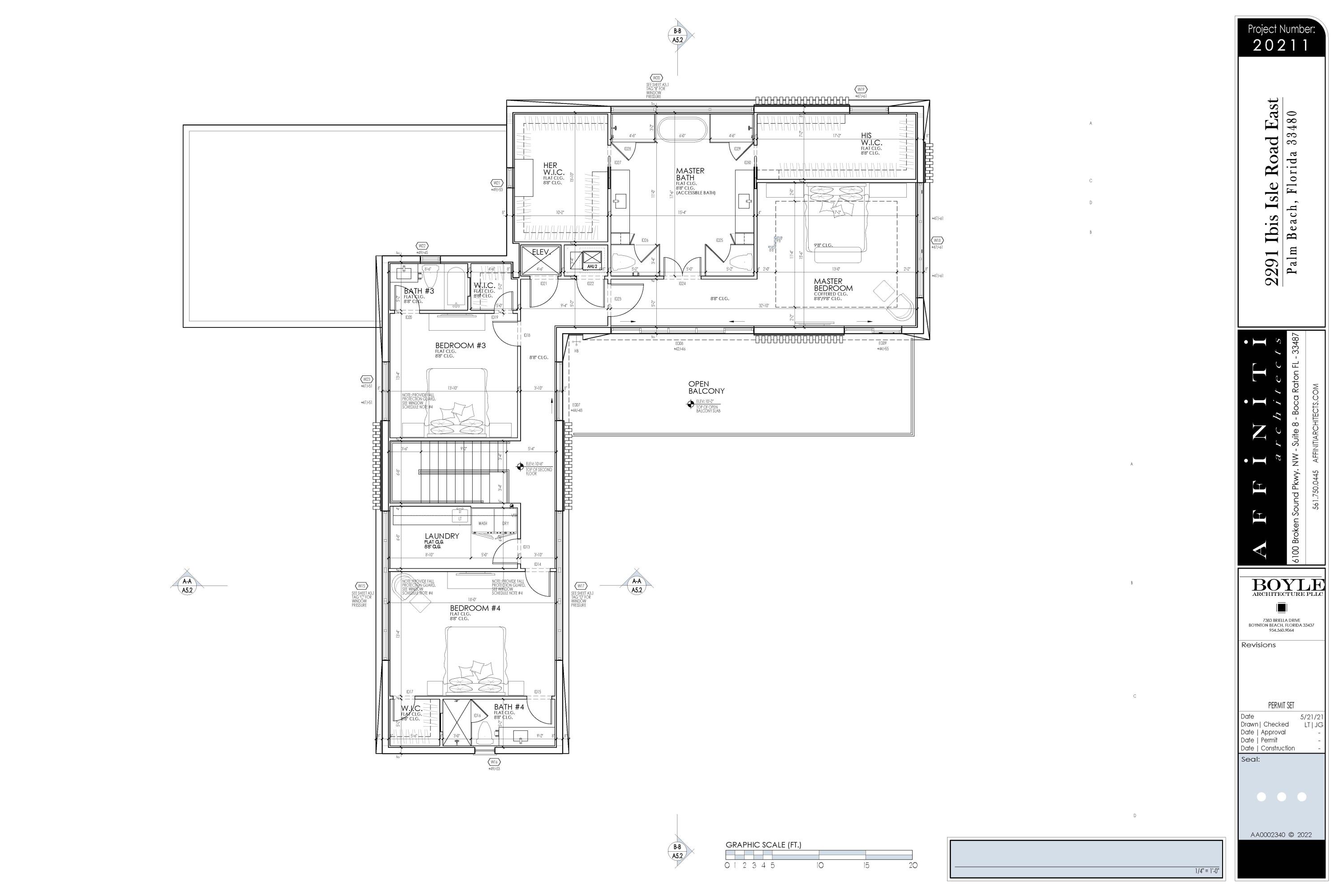 2291 Ibis Isle Road East Palm Beach, FL 33480 - Photo 32 of 32 Architectural plans 2